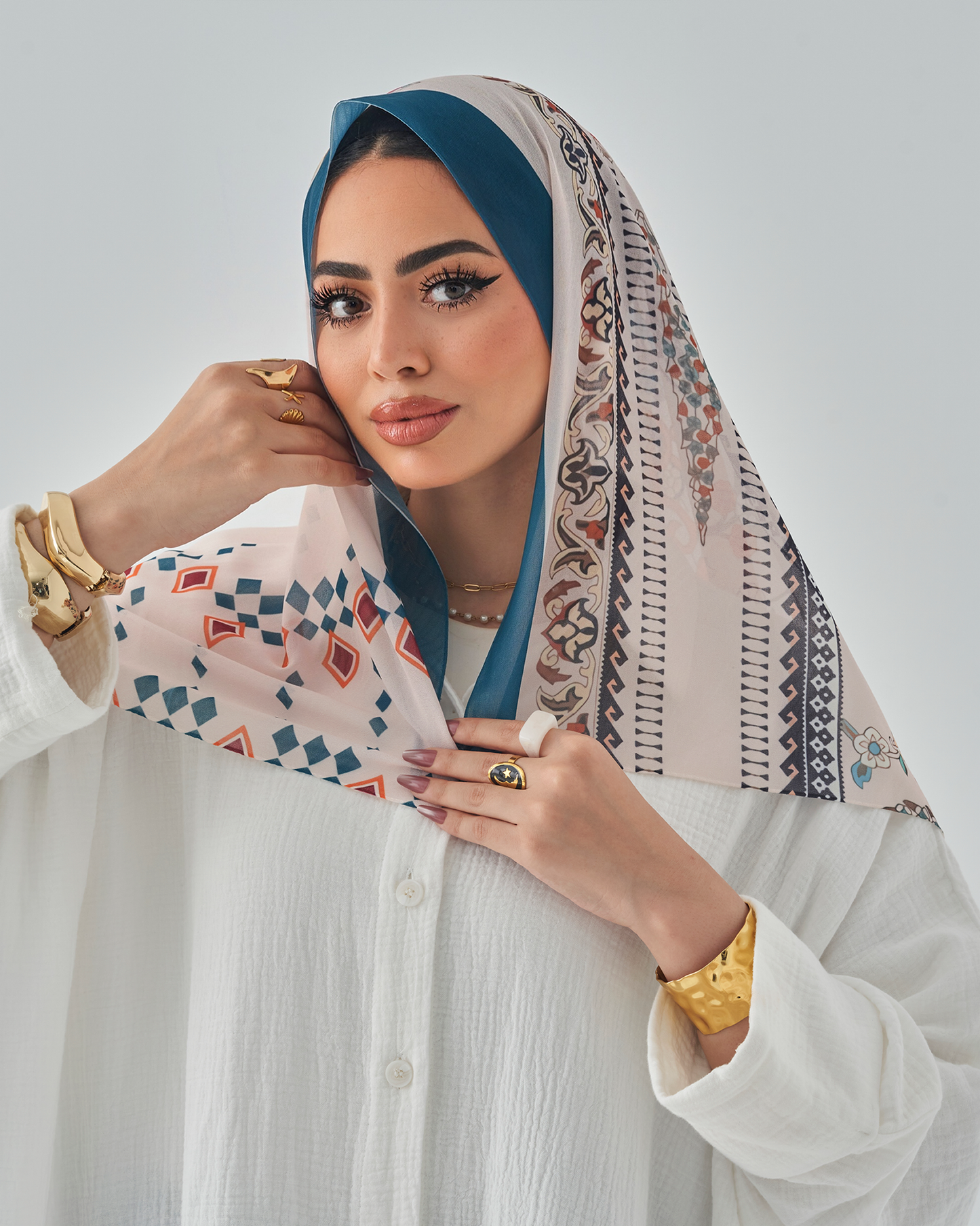 Printed Easy Scarf