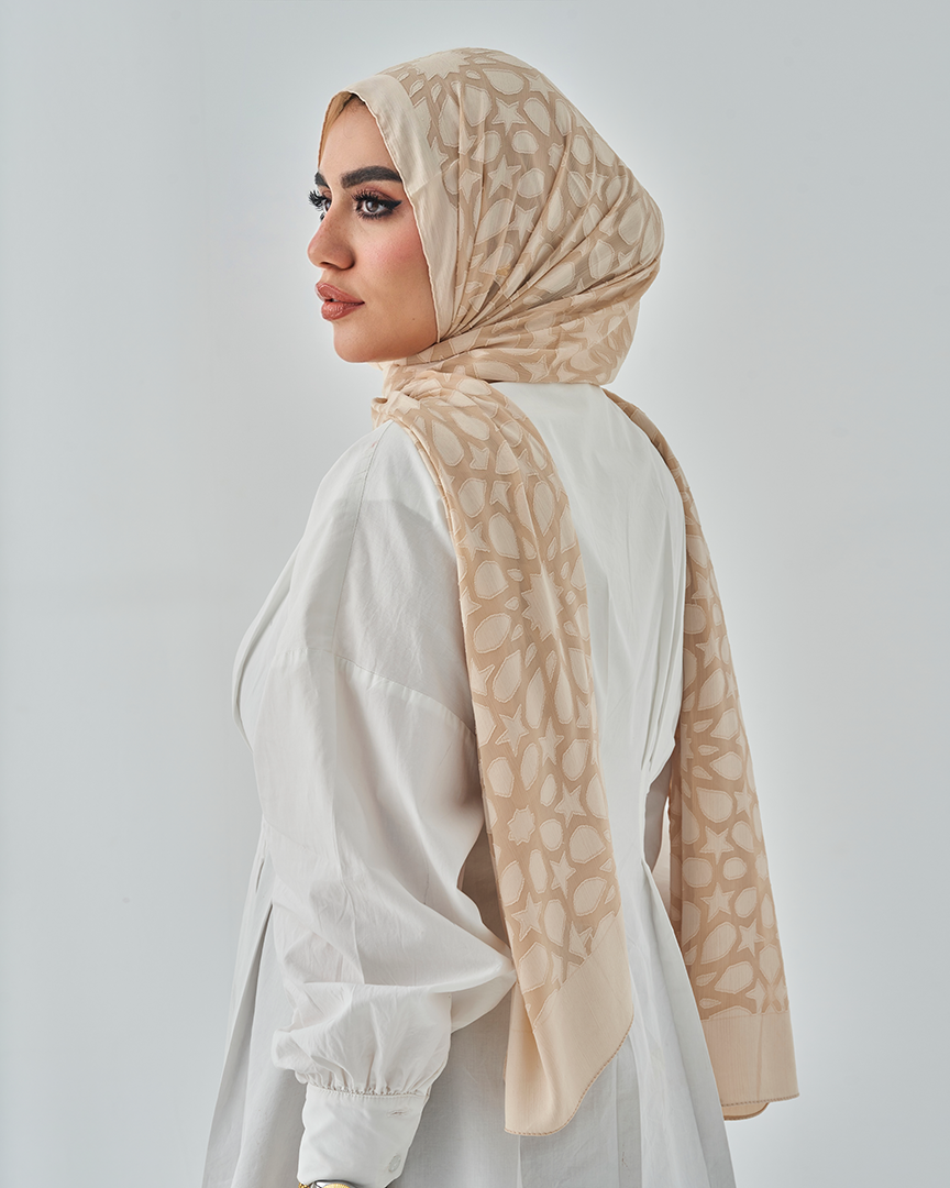 Chiffon Tie Jakar Devore