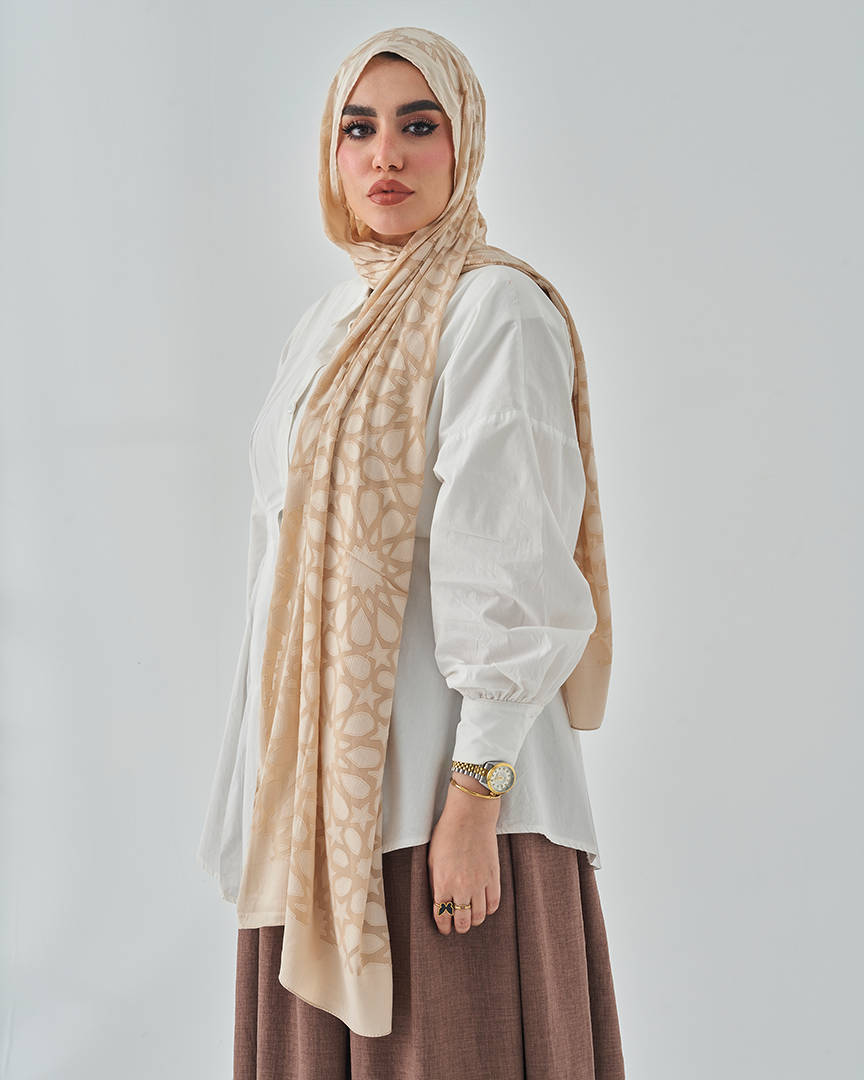 Chiffon Tie Jakar Devore