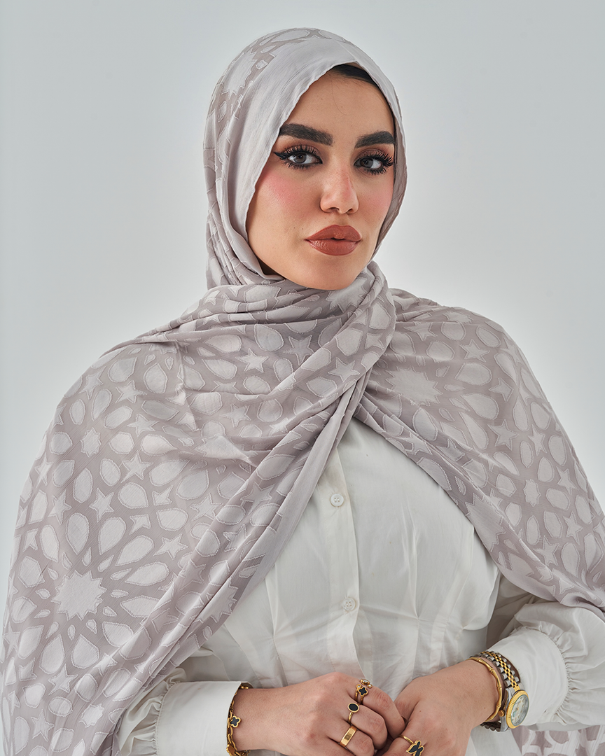 Chiffon Tie Jakar Devore