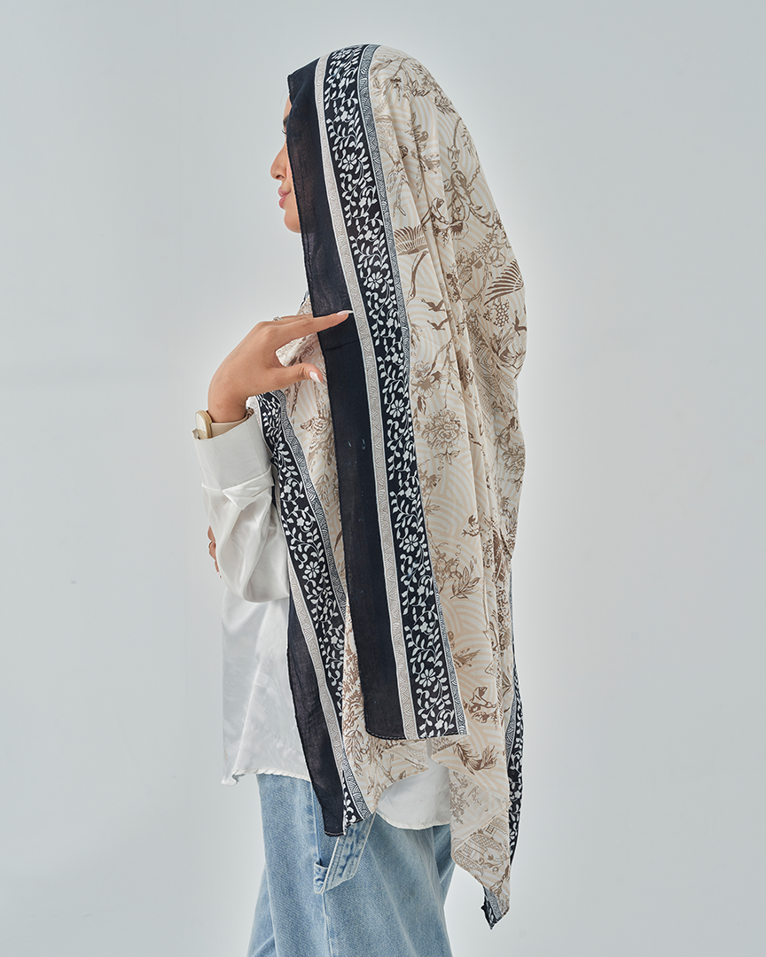 Modal Tie Printed