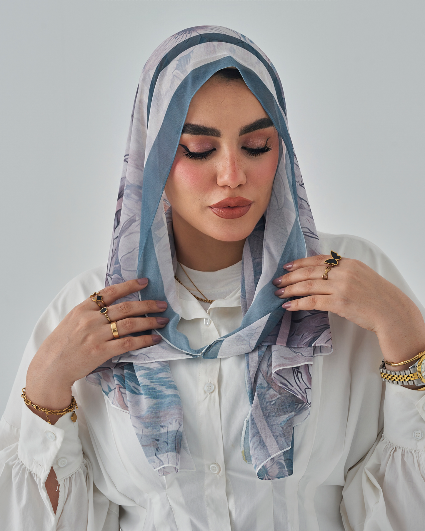 Printed Easy Scarf