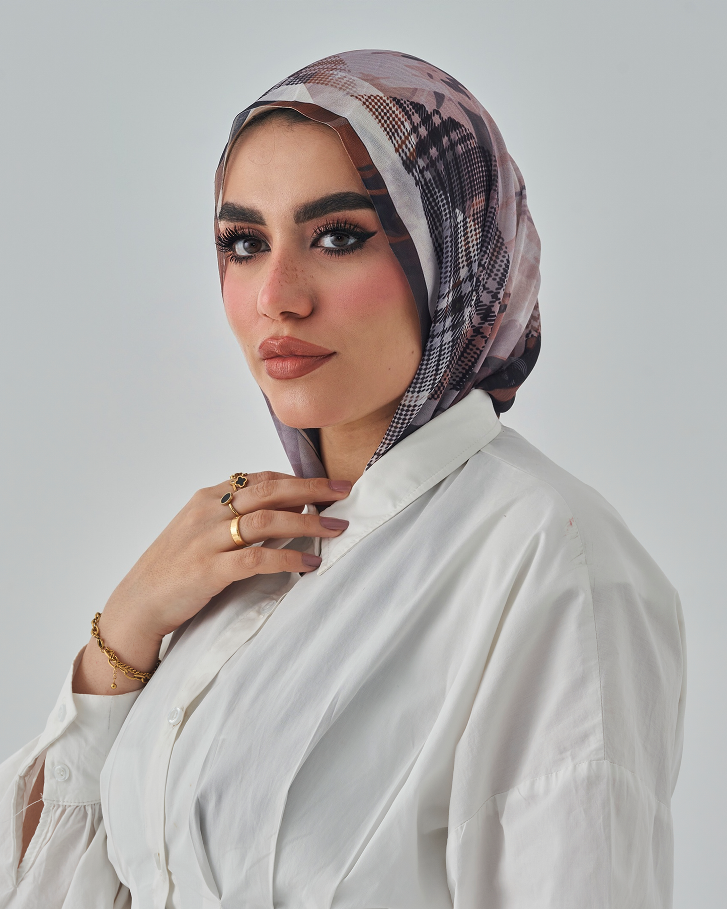 Printed Easy Scarf