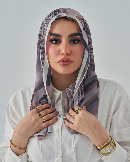 Printed Easy Scarf