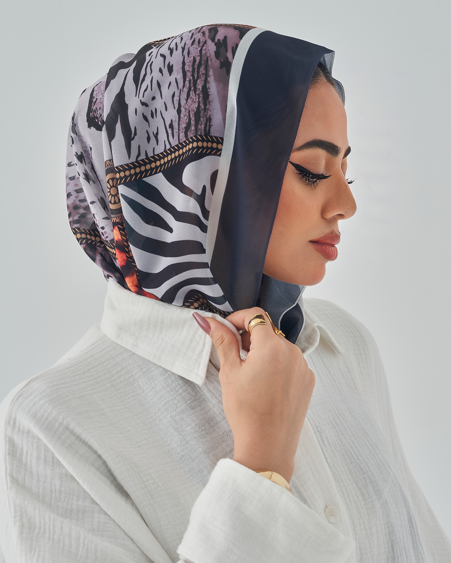 Printed Easy Scarf