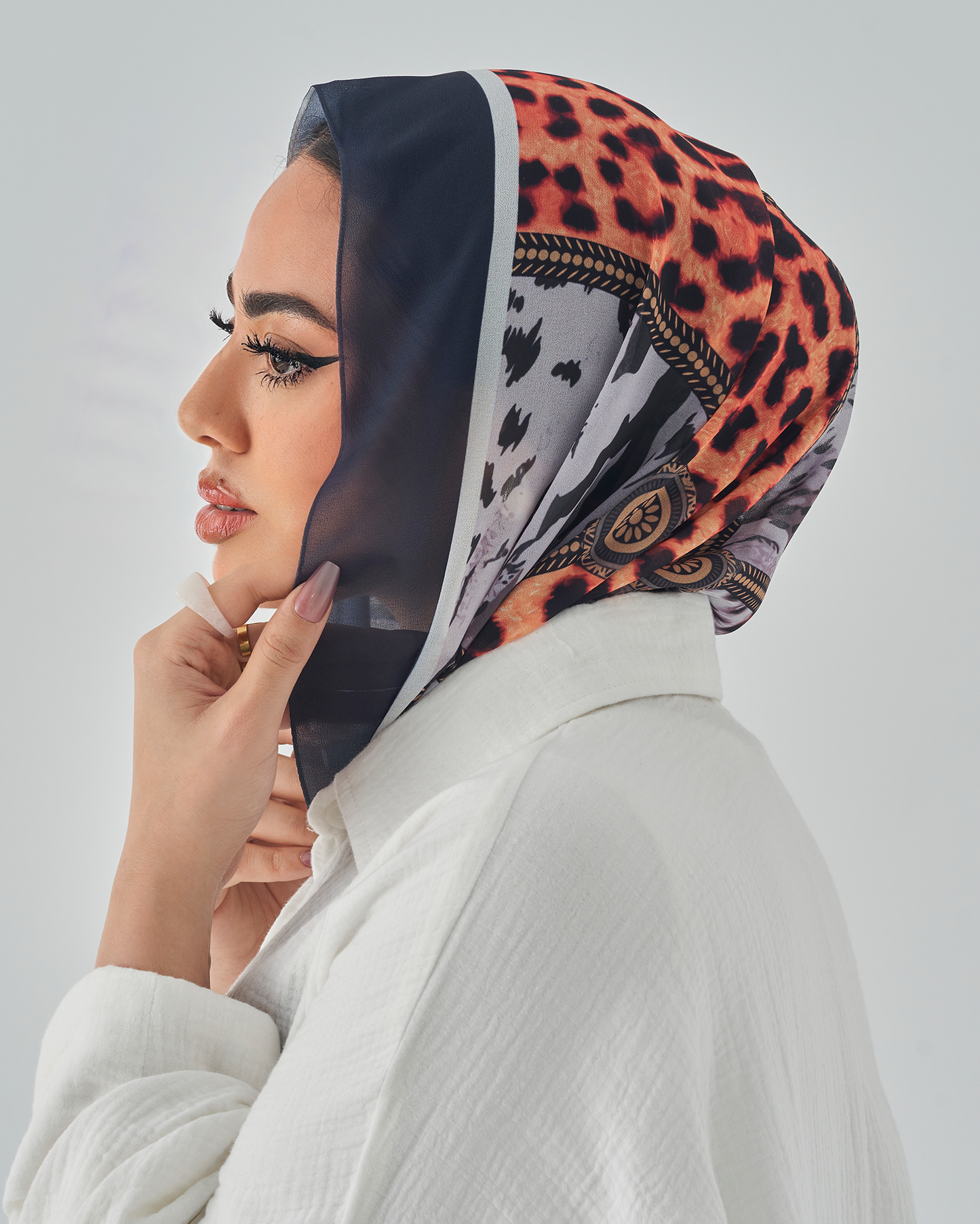 Printed Easy Scarf