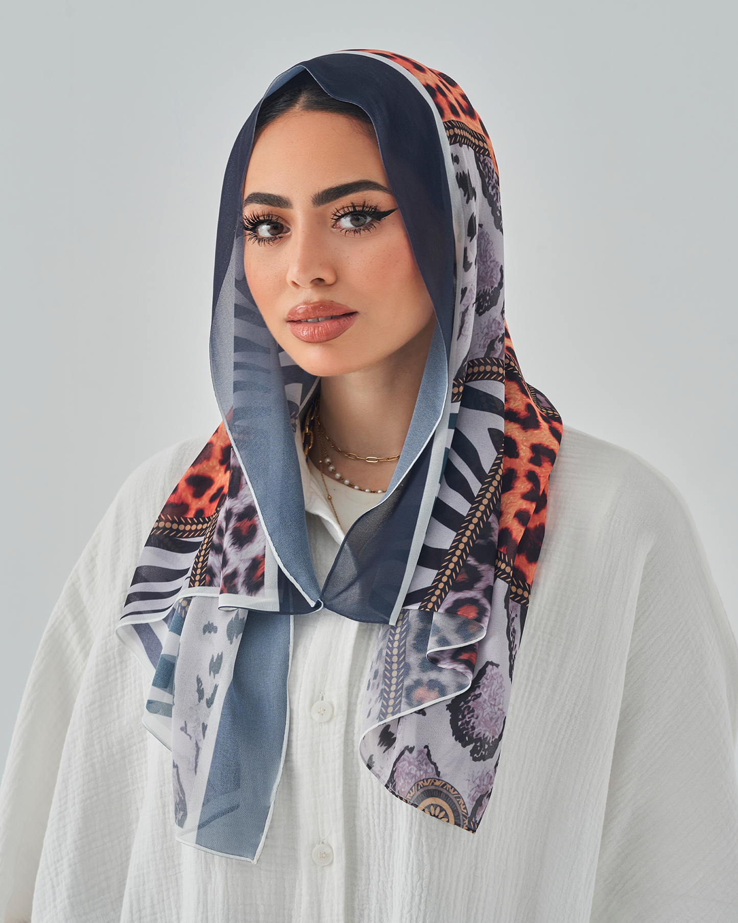 Printed Easy Scarf