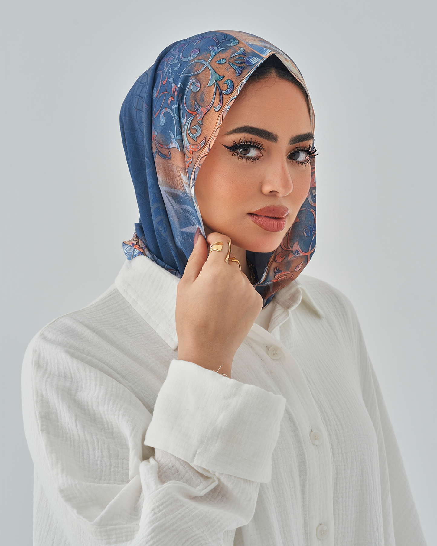 Printed Easy Scarf