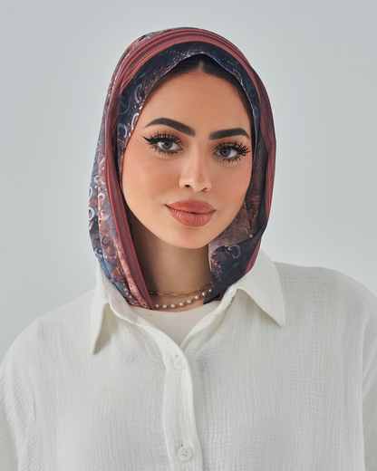 Printed Easy Scarf