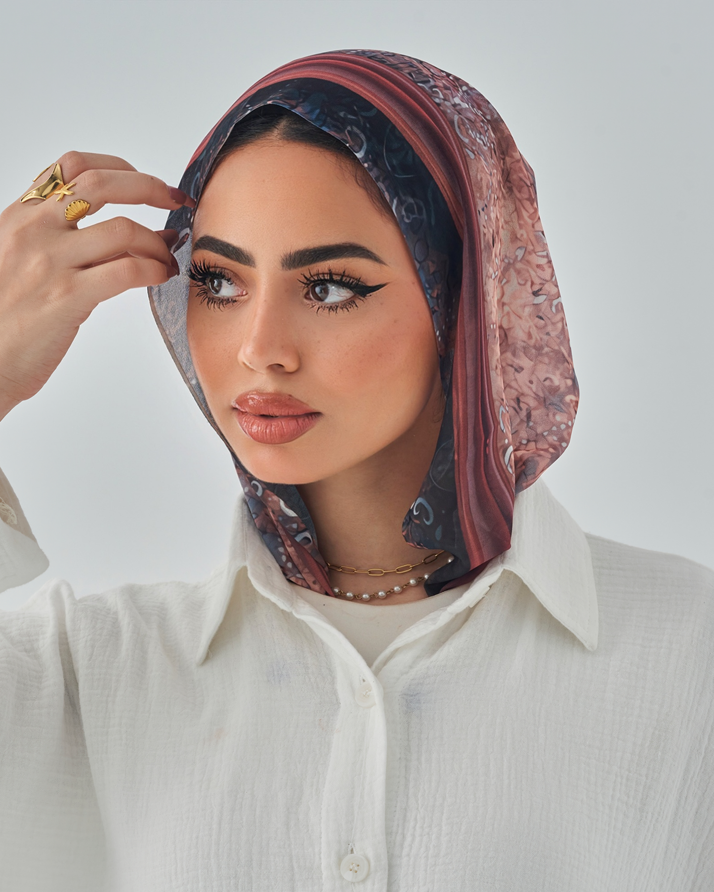 Printed Easy Scarf