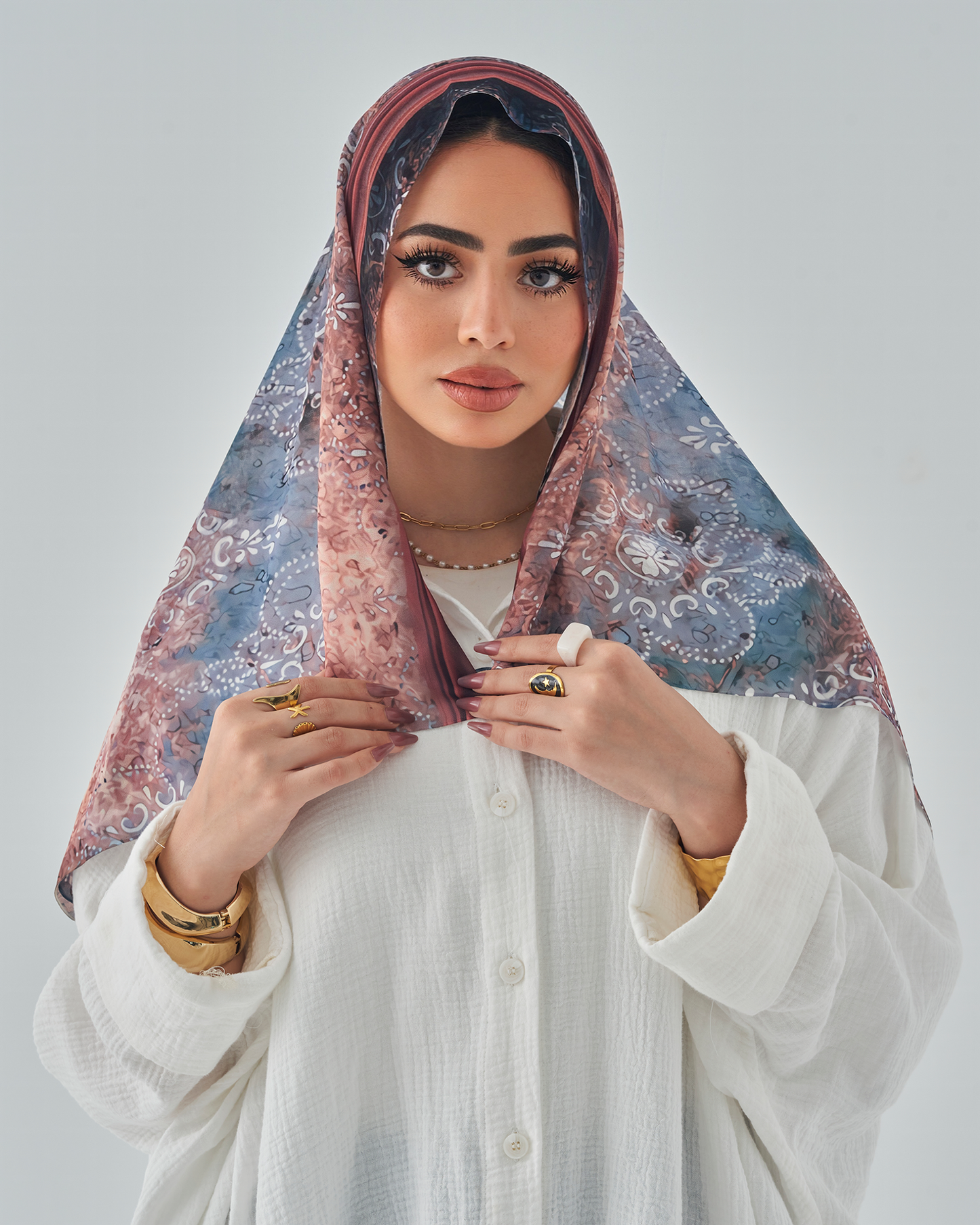 Printed Easy Scarf