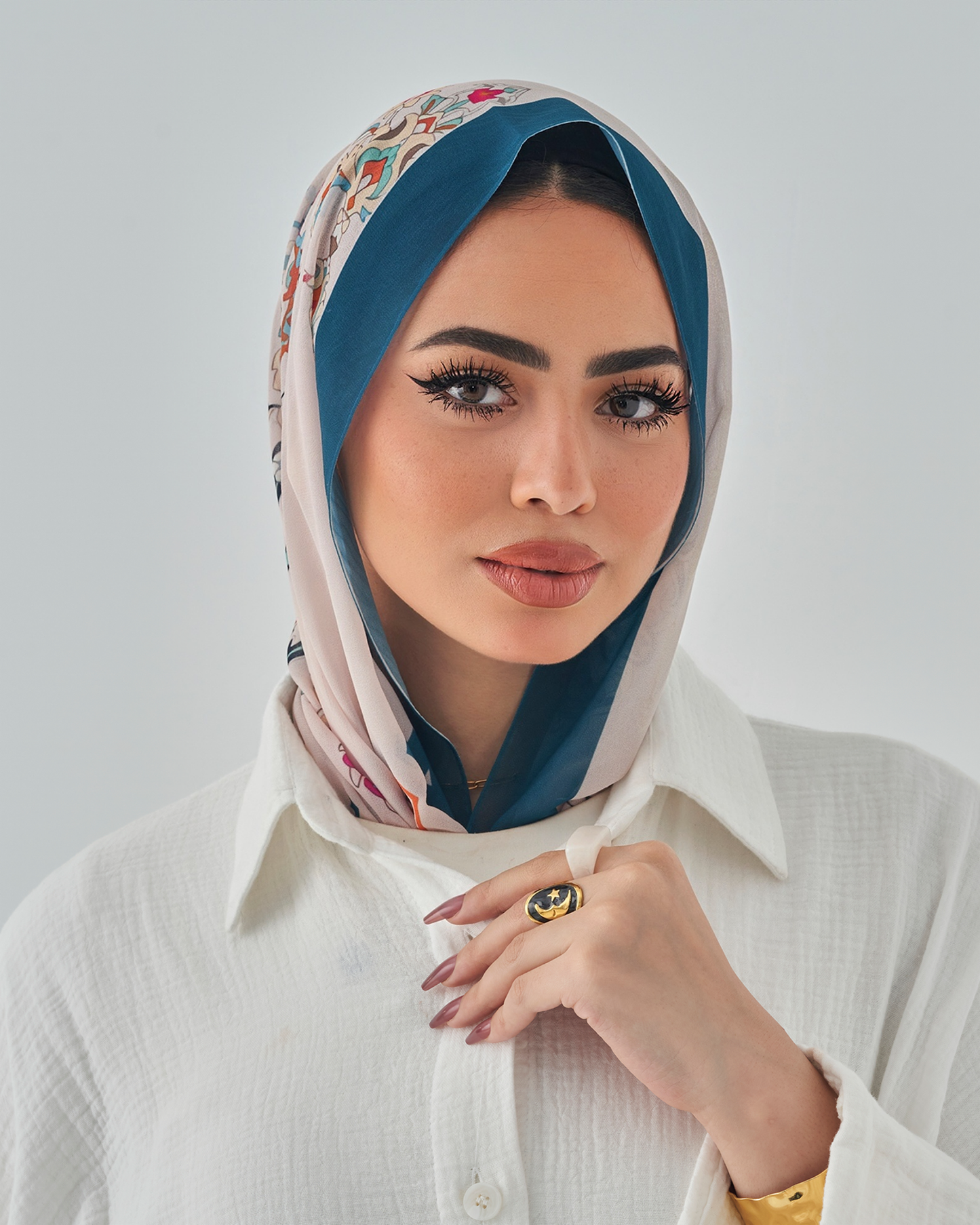 Printed Easy Scarf