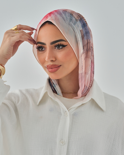 Printed Easy Scarf