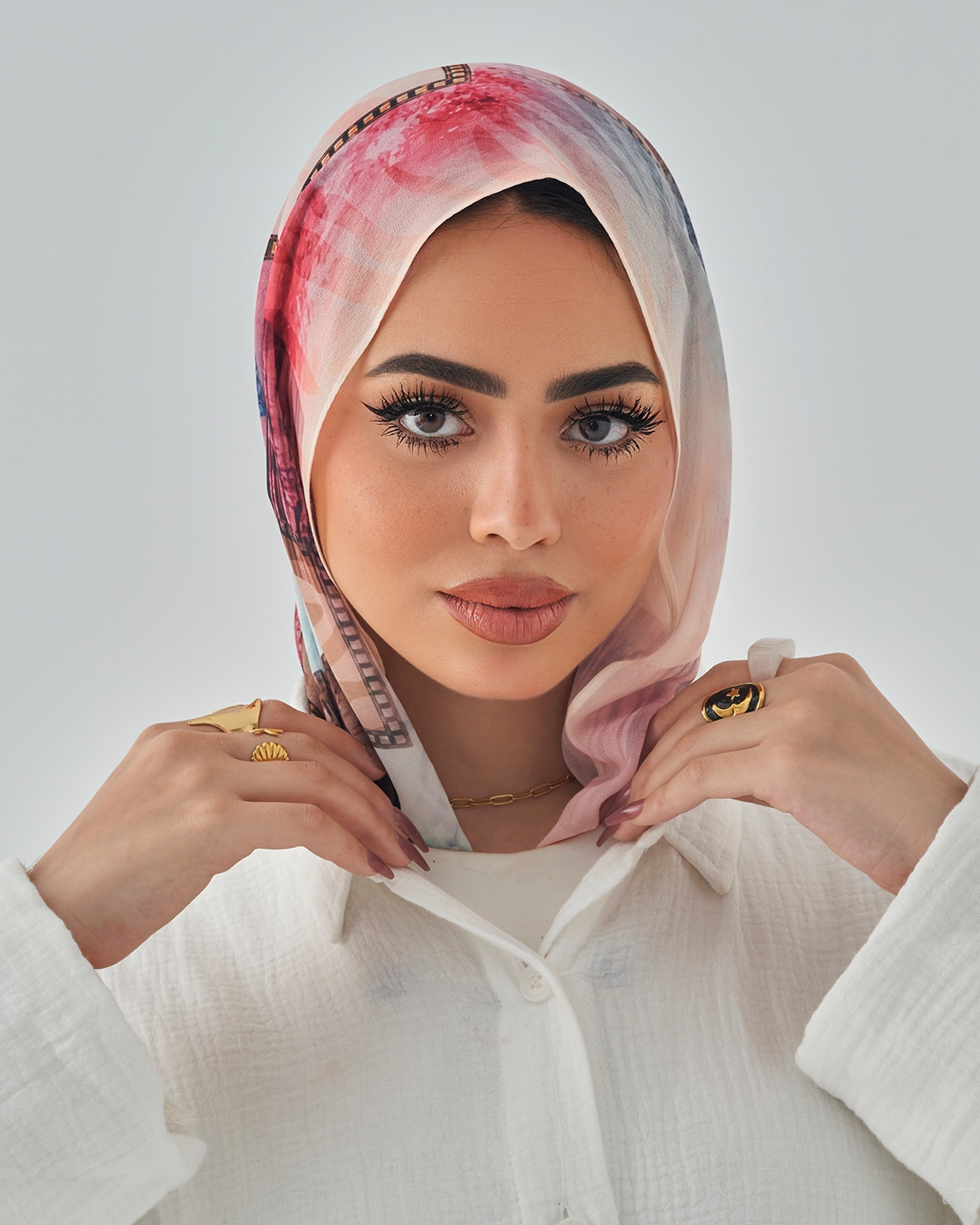 Printed Easy Scarf