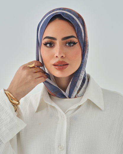 Printed Easy Scarf
