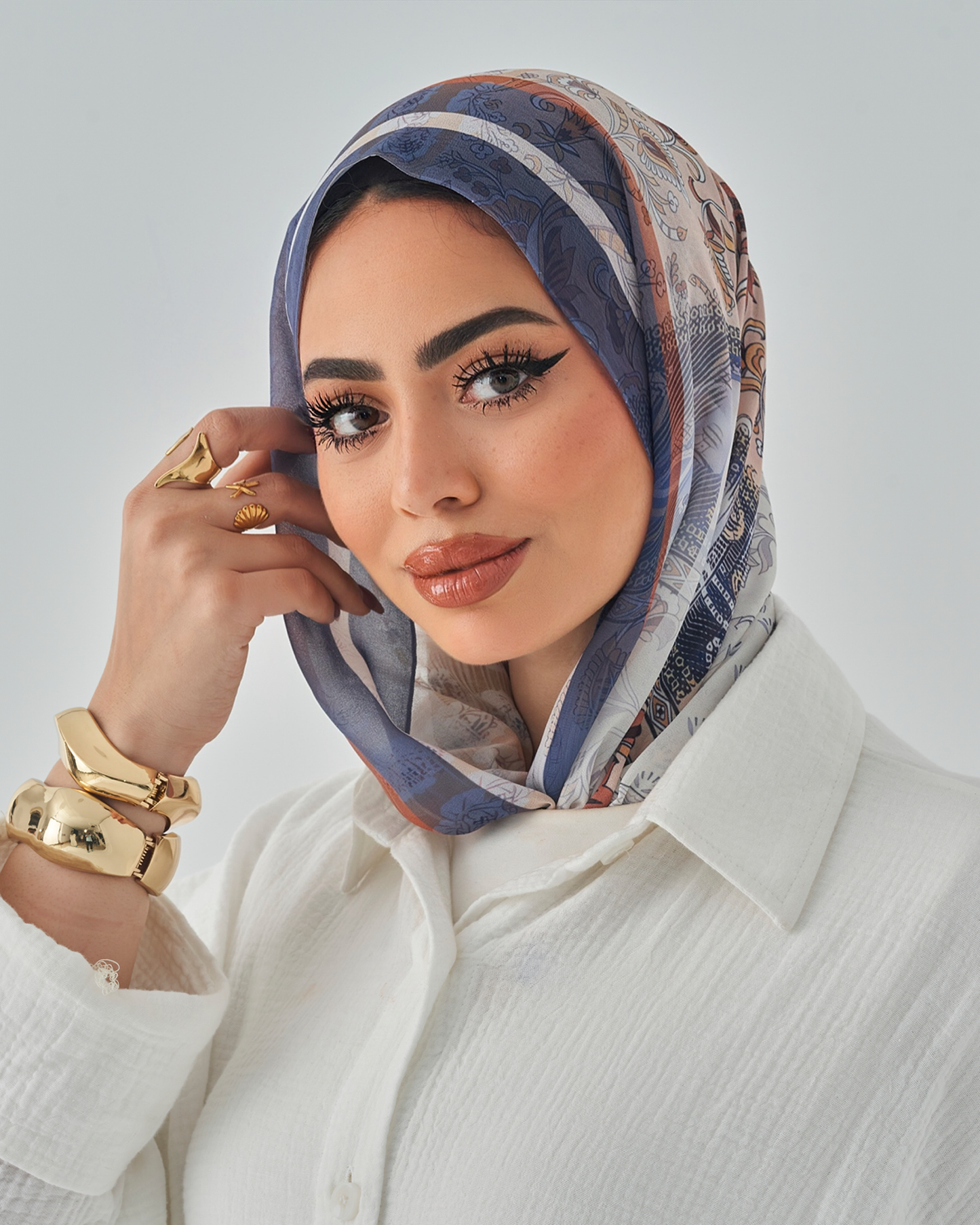 Printed Easy Scarf