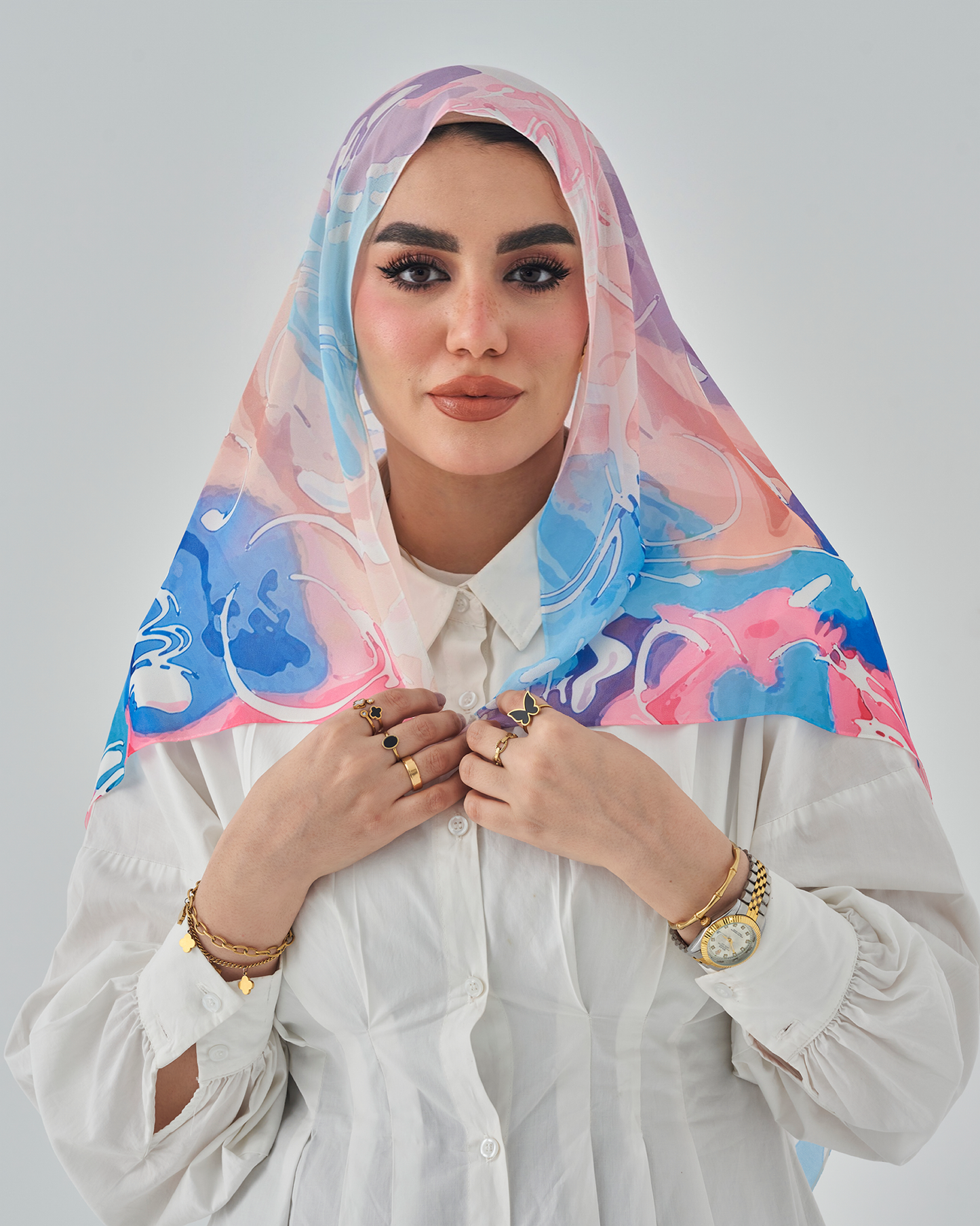 Printed Easy Scarf