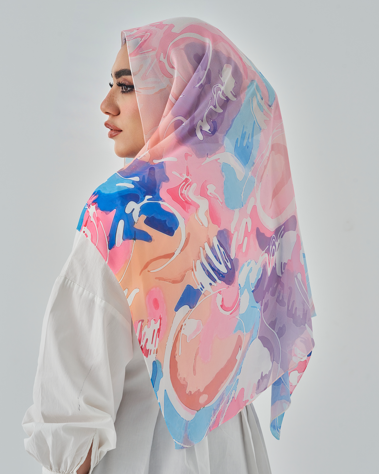 Printed Easy Scarf