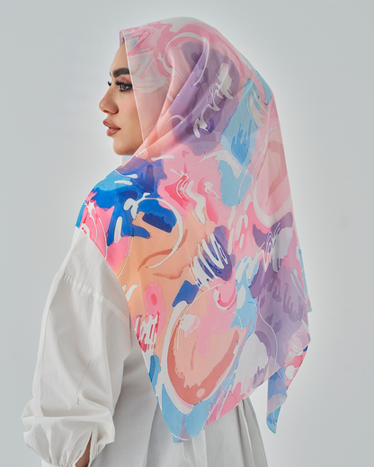 Printed Easy Scarf