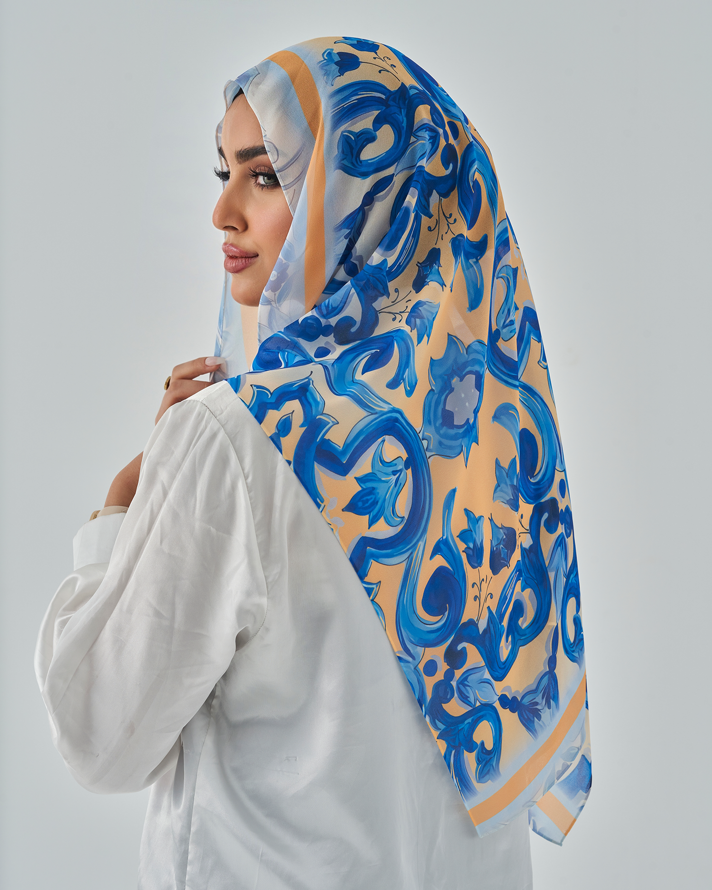 Printed Easy Scarf