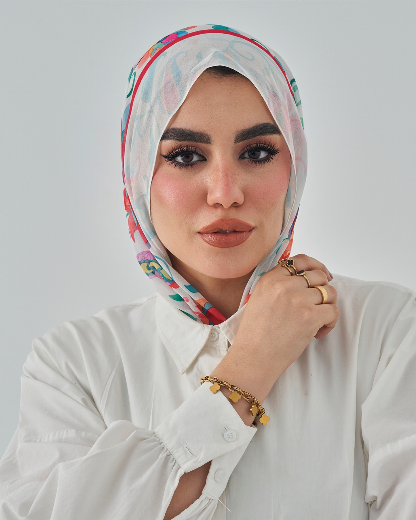 Printed Easy Scarf