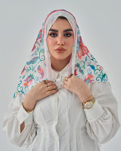 Printed Easy Scarf