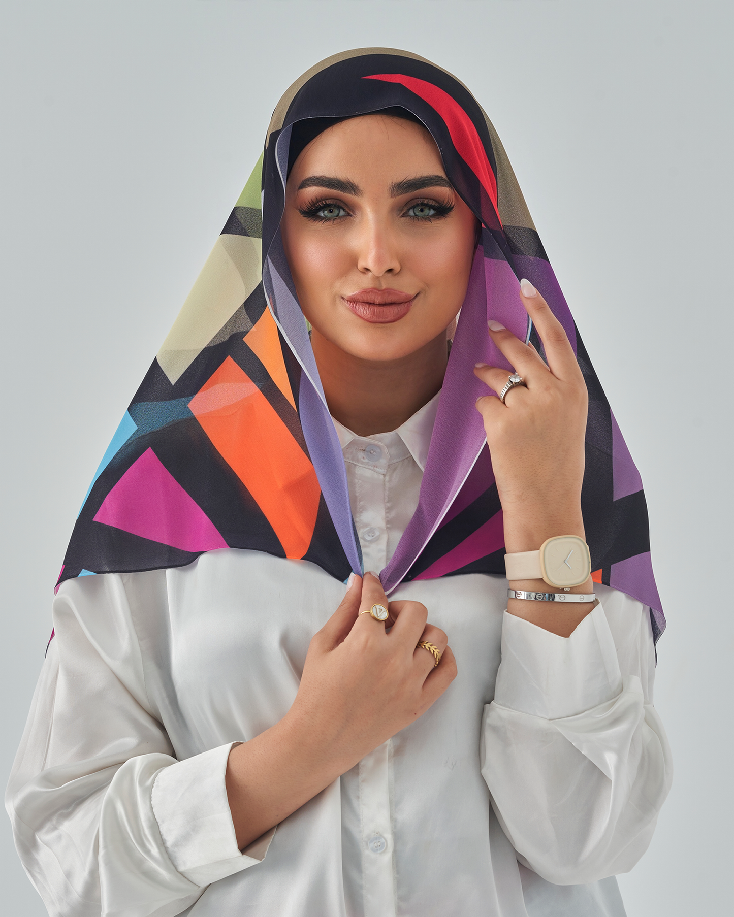 Printed Easy Scarf