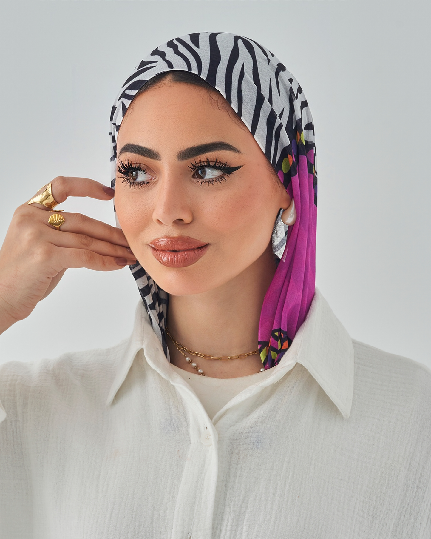 Printed Easy Scarf
