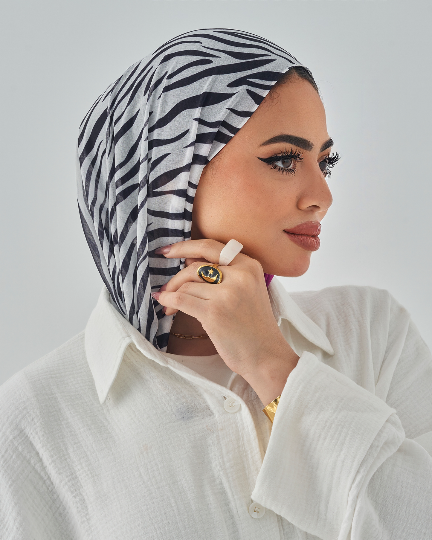 Printed Easy Scarf