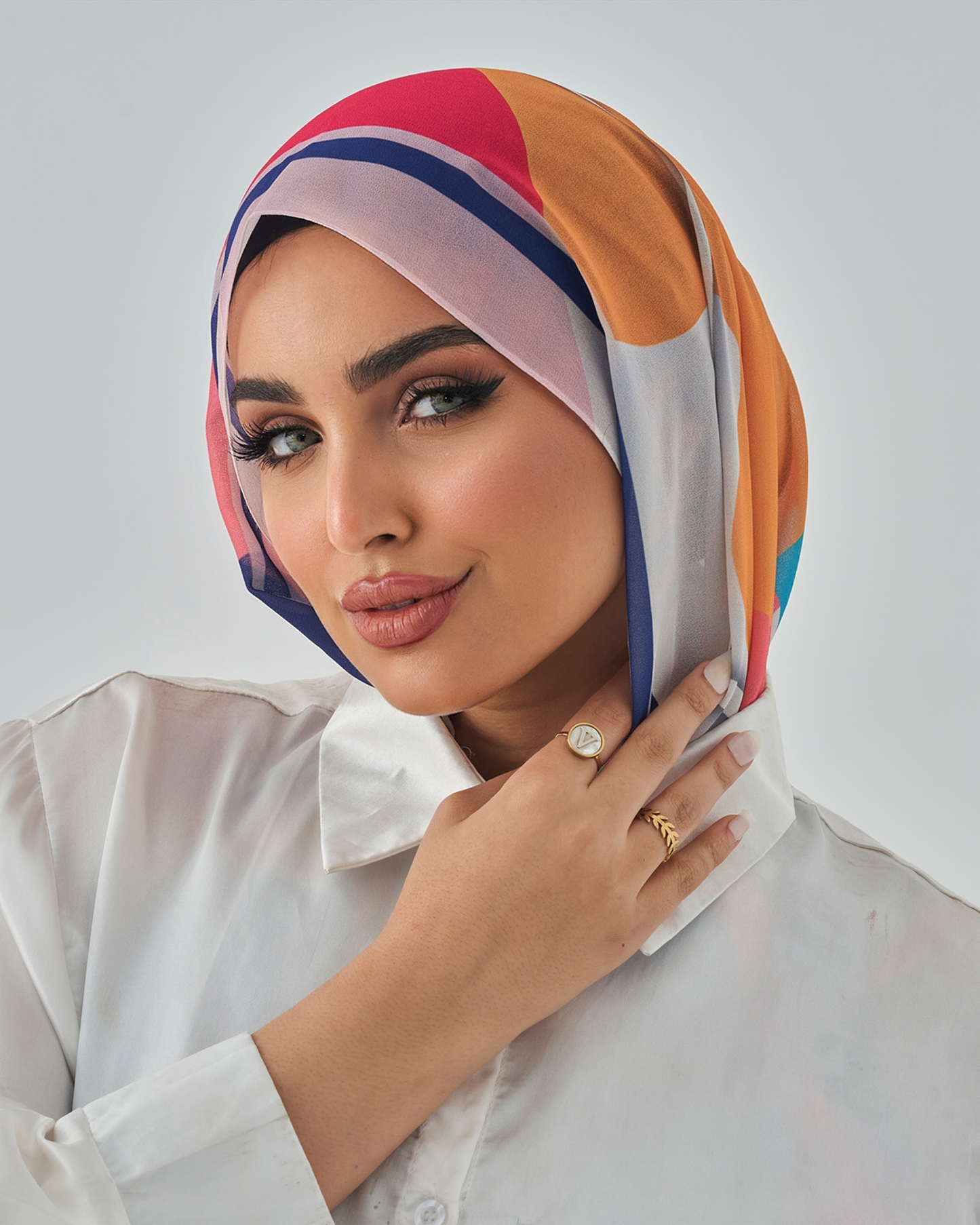Printed Easy Scarf