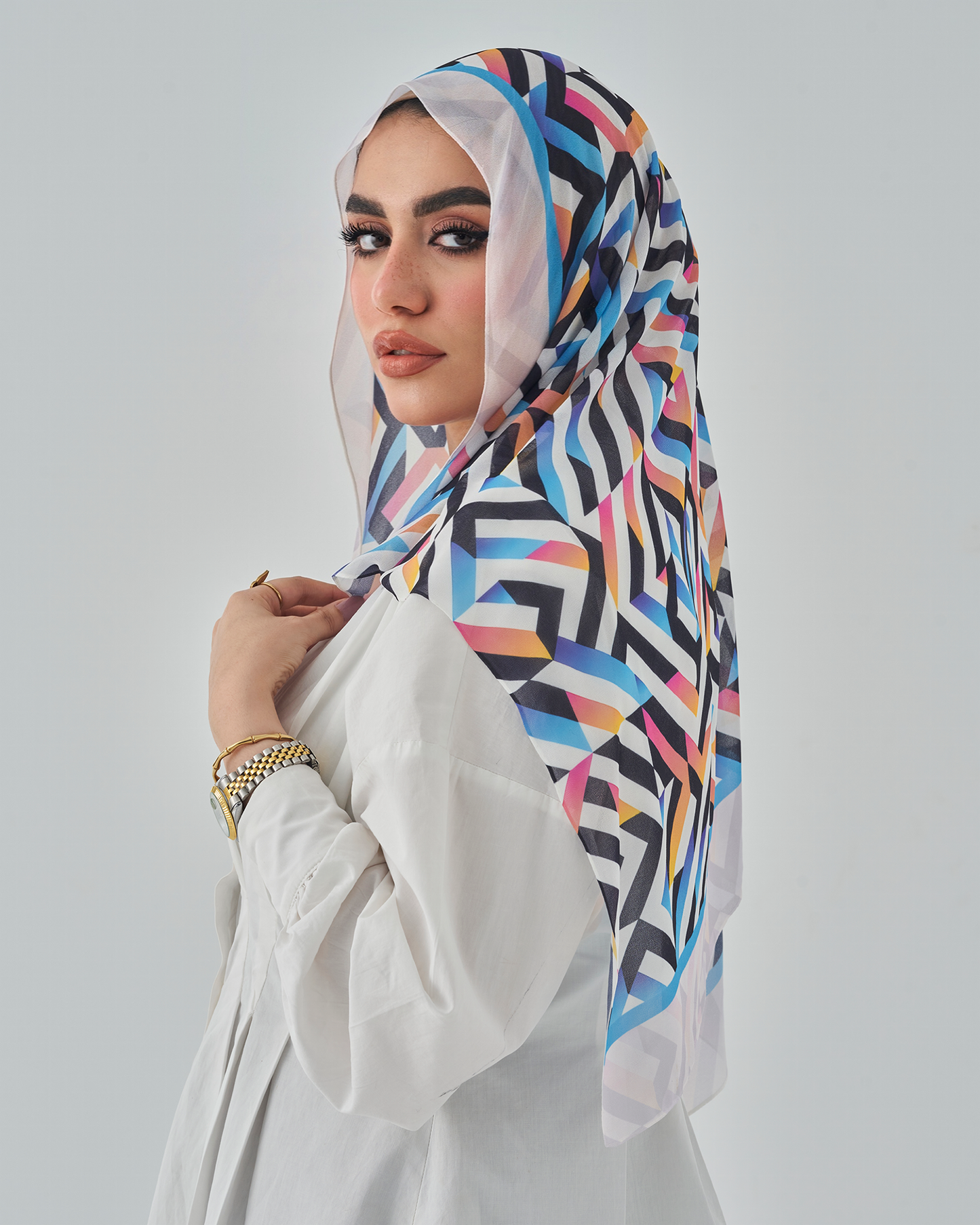 Printed Easy Scarf