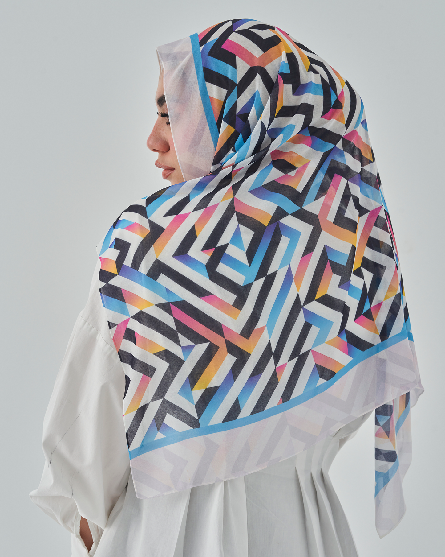 Printed Easy Scarf