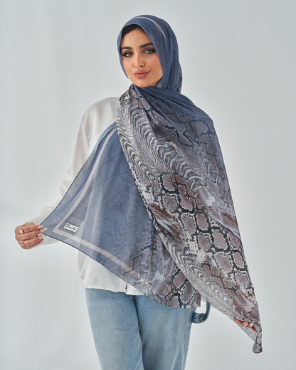 Chiffon Tie Printed