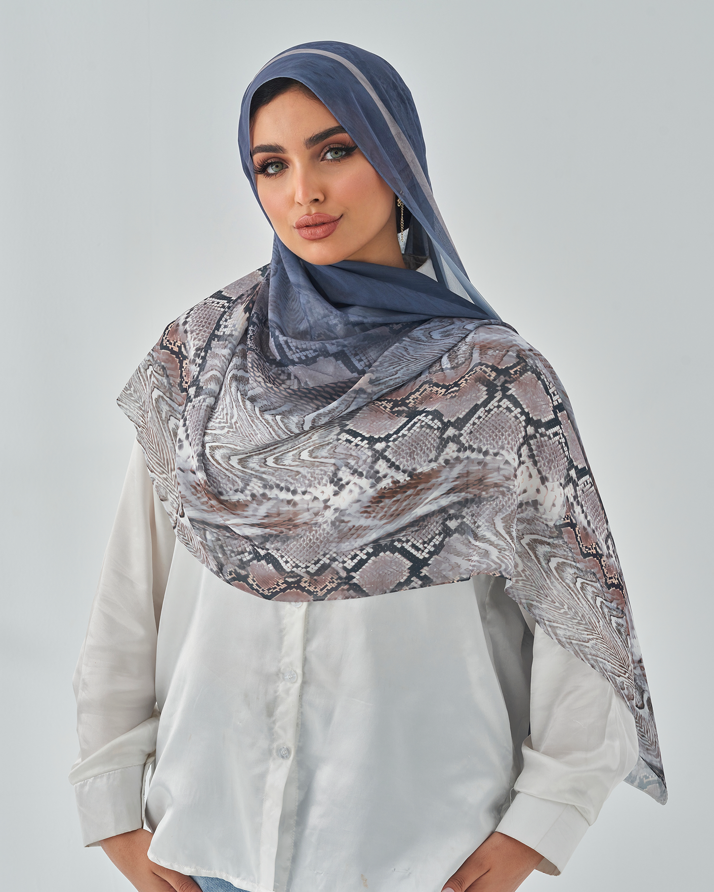 Chiffon Tie Printed