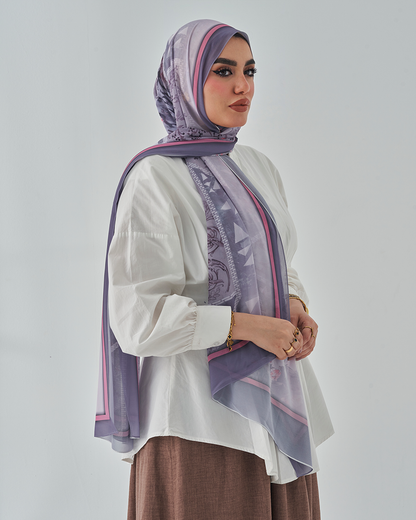 Chiffon Tie Printed