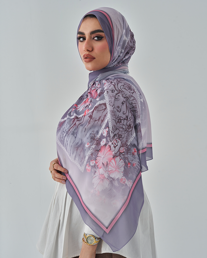 Chiffon Tie Printed