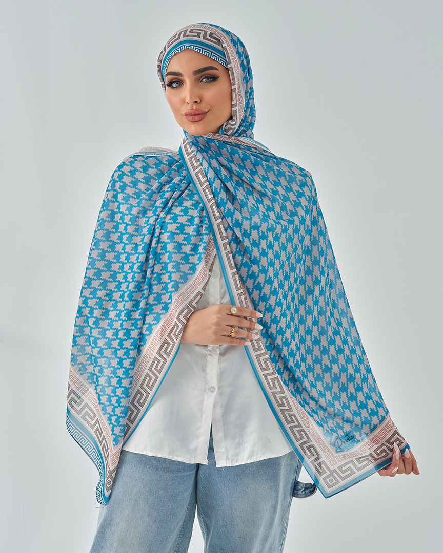 Chiffon Tie Printed