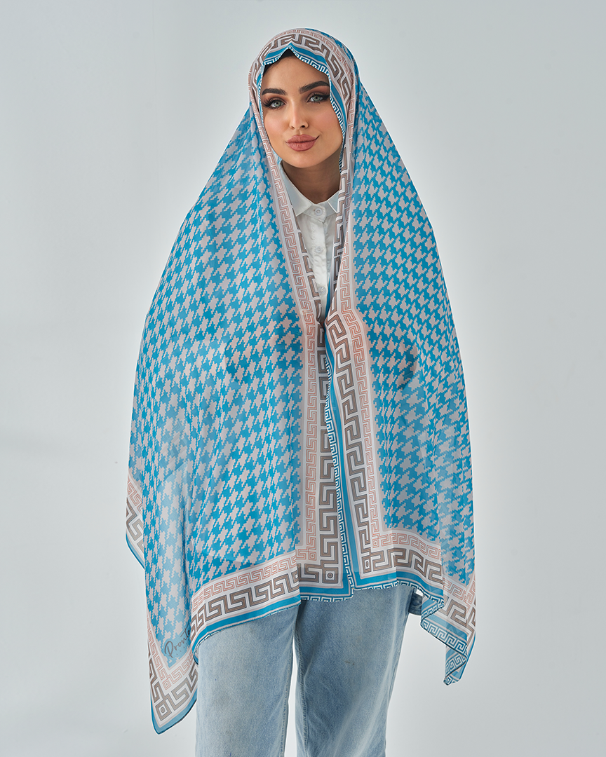 Chiffon Tie Printed