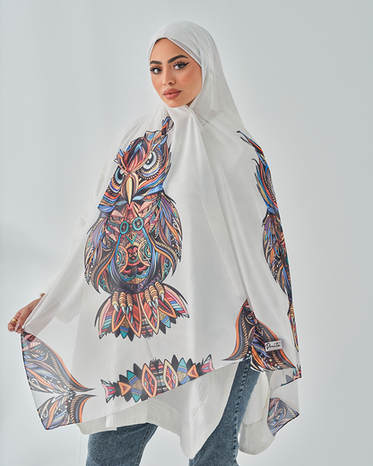 Chiffon Tie Printed