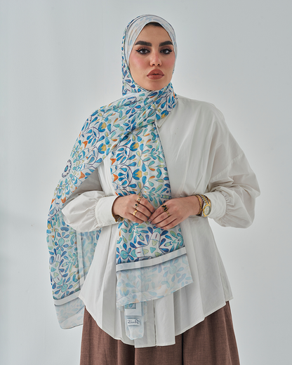 Chiffon Tie Printed