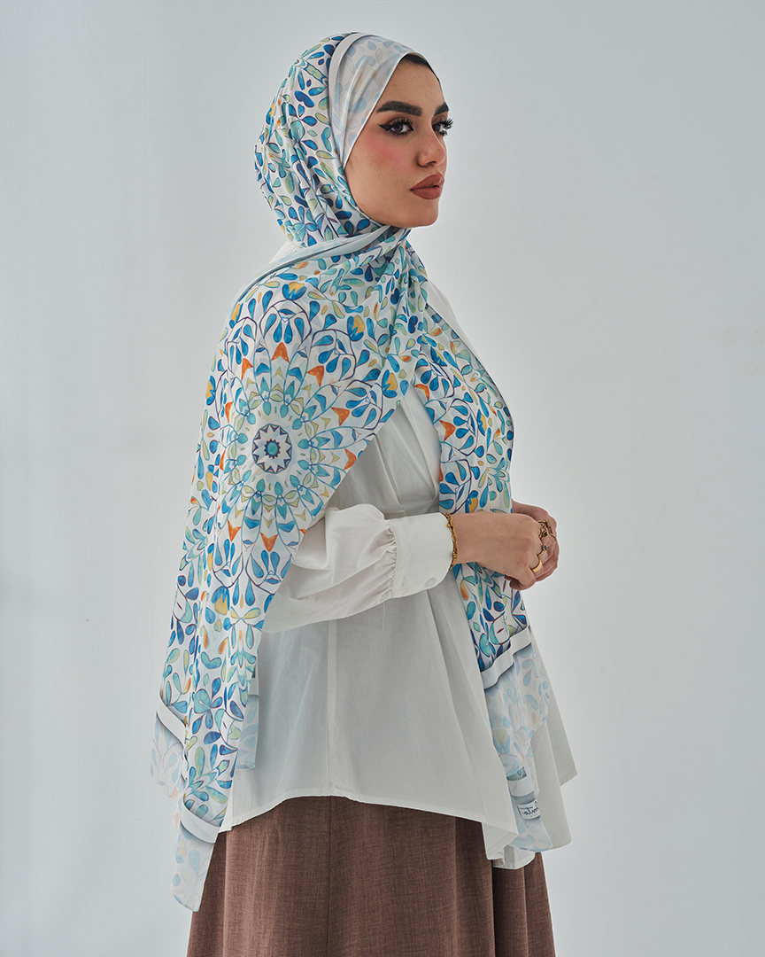 Chiffon Tie Printed
