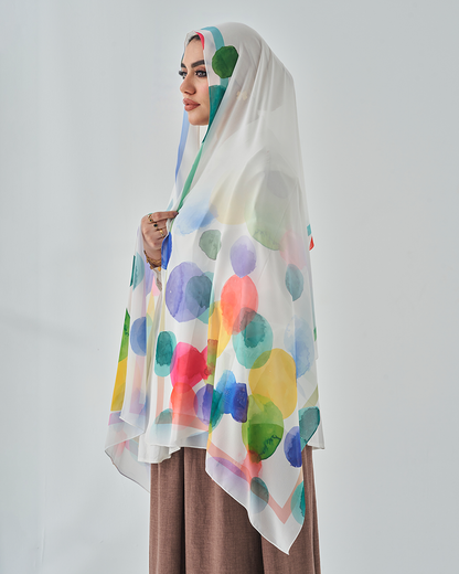 Chiffon Tie Printed