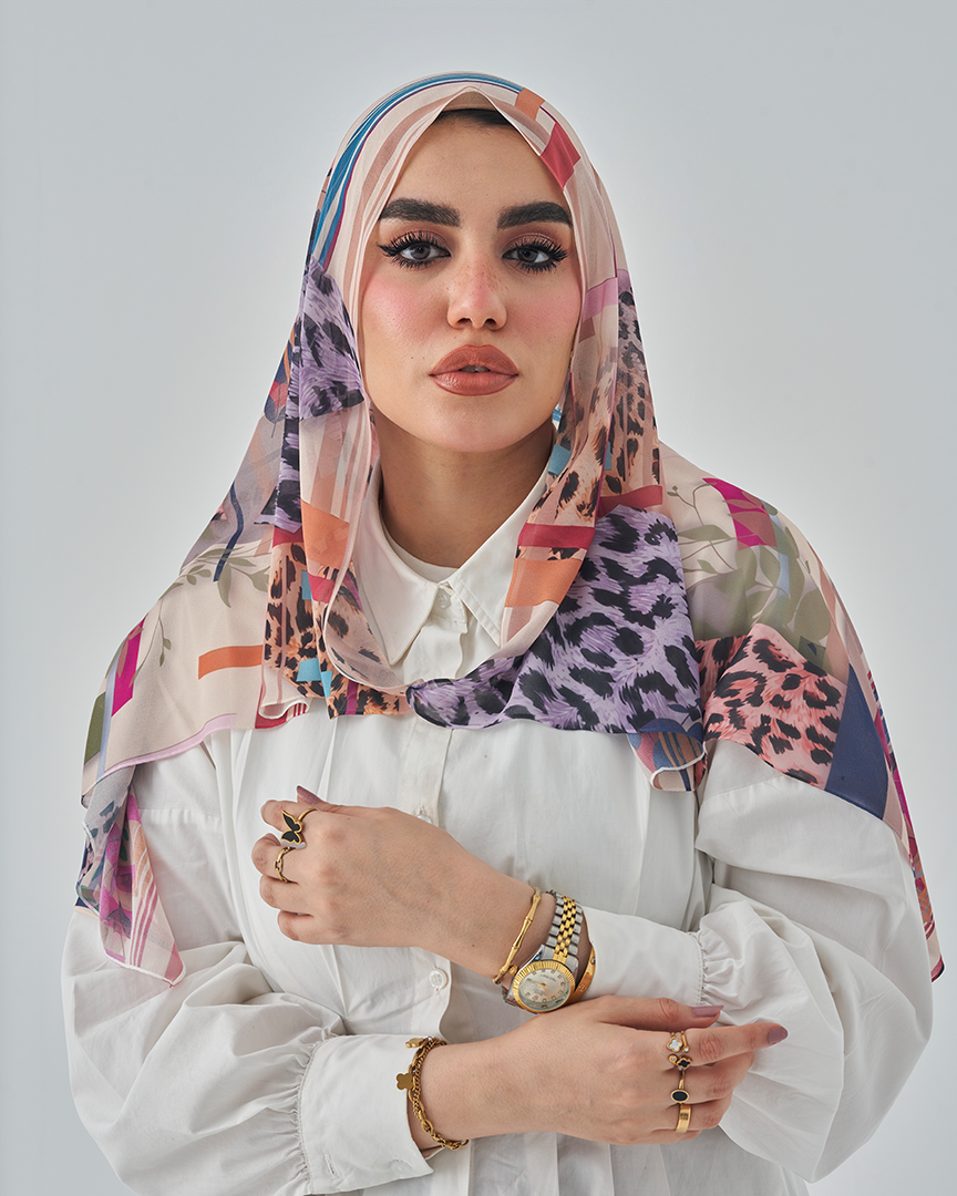 Printed Easy Scarf