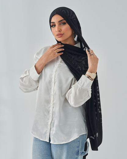 Chiffon Tie Jakar Devore