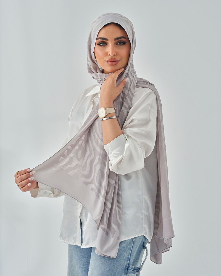 Chiffon Tie Jakar Devore