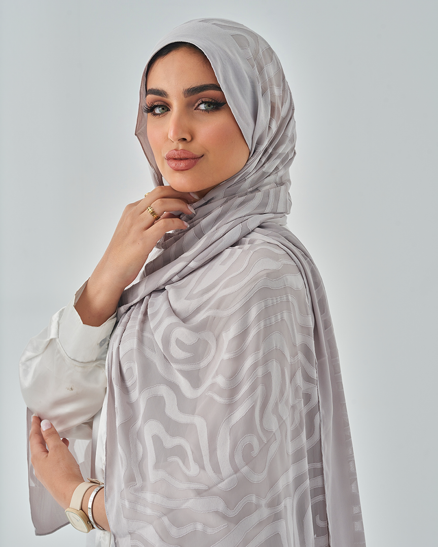 Chiffon Tie Jakar Devore