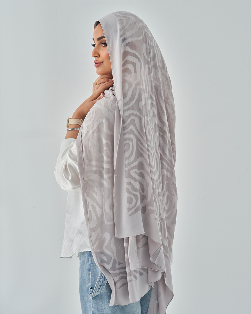 Chiffon Tie Jakar Devore