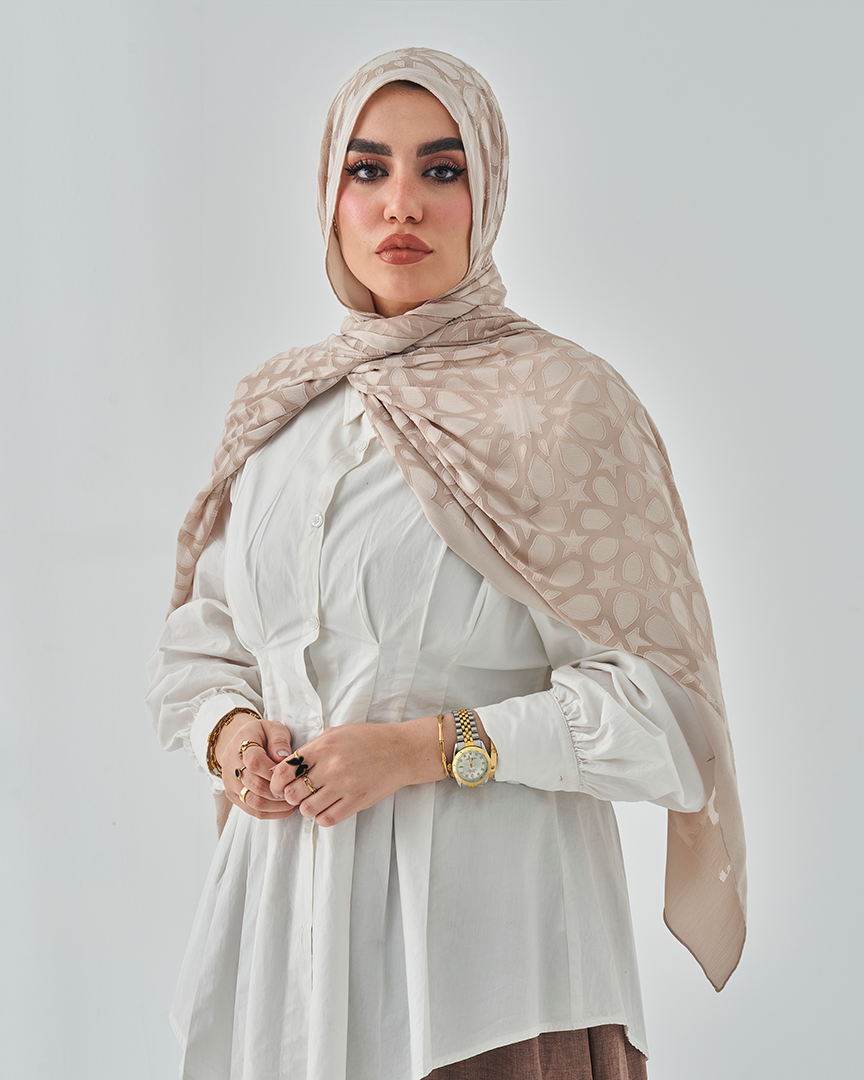 Chiffon Tie Jakar Devore