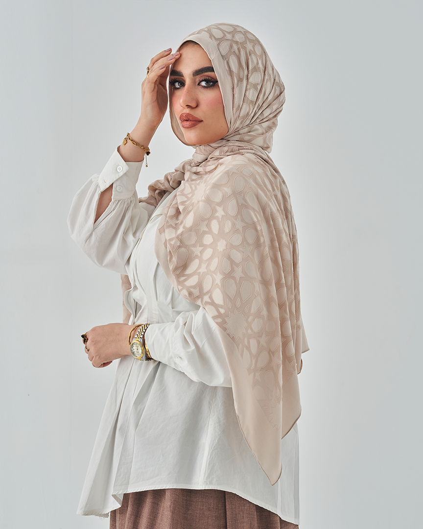 Chiffon Tie Jakar Devore