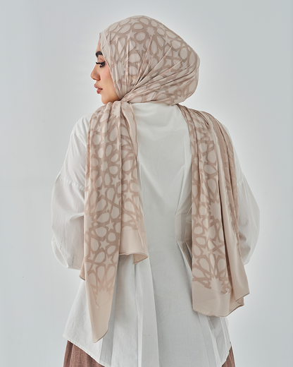 Chiffon Tie Jakar Devore